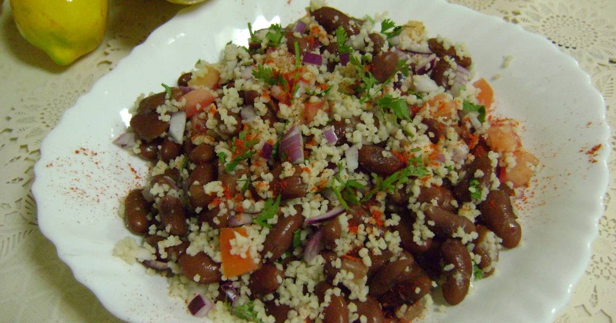Rajma & Couscous Salad Recipe by Bethica Das Cookpad