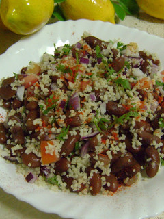 A picture of Rajma & Couscous Salad.