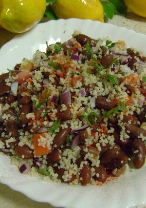 A picture of Rajma & Couscous Salad.