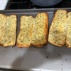A picture of Homemade Garlic Bread.