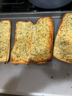 A picture of Homemade Garlic Bread.