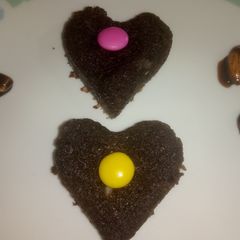 A picture of Coconut-Chocolate Heart.