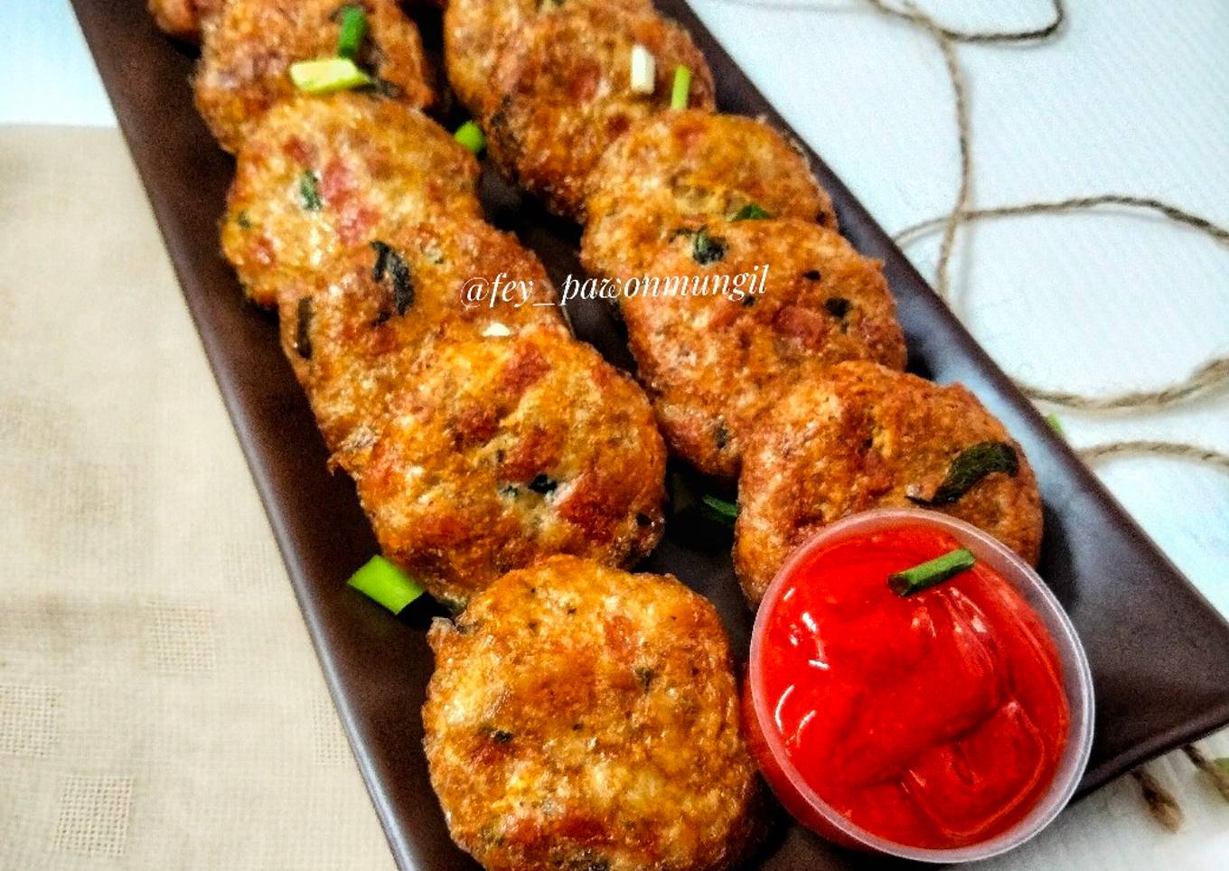 Perkedel Tempe Simple