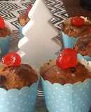 Cupcakes tipo pan dulce integrales