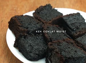 Gambar Kek Coklat Sukatan cawan