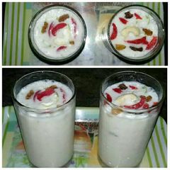 A picture of Sweet & chilled Lassi.