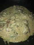Creamy spinach parmesan chicken
