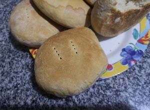 Una foto de Pan amasado sin materia grasa