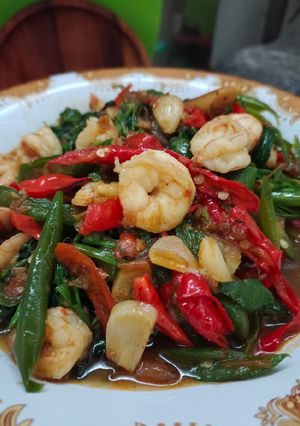Foto resep Kangkung Sambel Terasi/Belacan