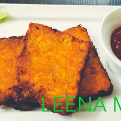 A picture of Carrot Hash Browns.