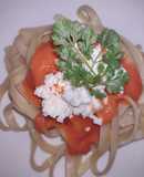 Pasta con salsa de tomate