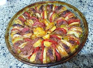 صورة لوصفة خلطبيطة بالصلصة