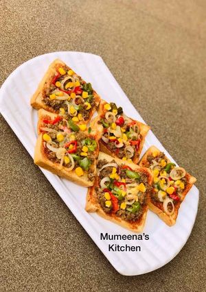 A picture of Bread pizza.