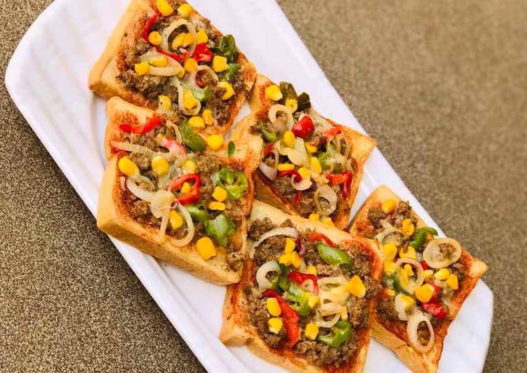 Recipe: Delicious Bread pizza This is Secret Recipe  From Best My Grandma's Recipe !!