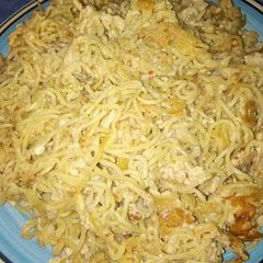 A picture of Fried indomie With egg.