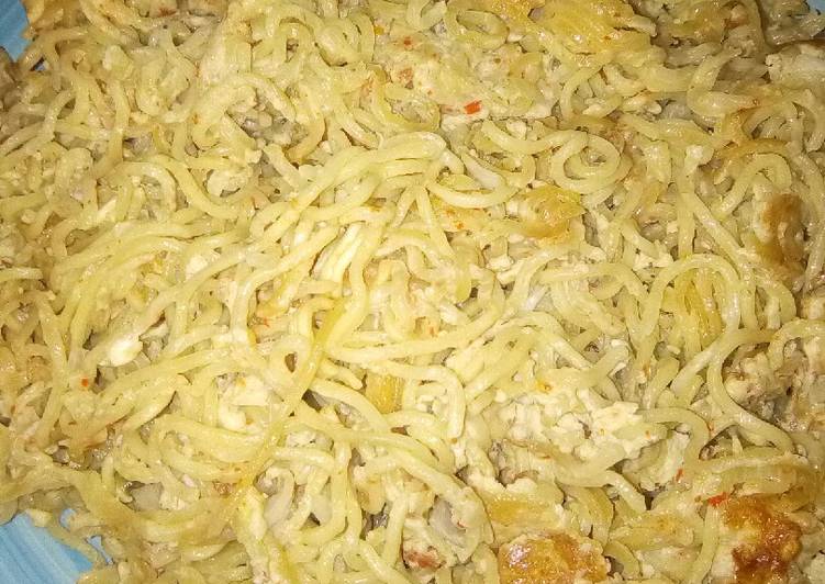 Fried indomie With egg