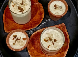 A picture of 10 minutes Dry Fruits Malai Punjabi Lassi.
