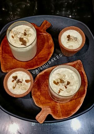 A picture of 10 minutes Dry Fruits Malai Punjabi Lassi.