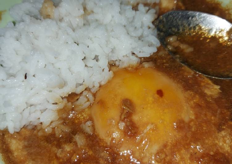 Nasi telor ponti