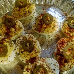 A picture of Deviled Eggs.