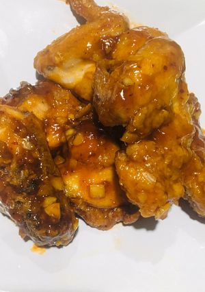 Foto resep Honey Spicy Chicken
