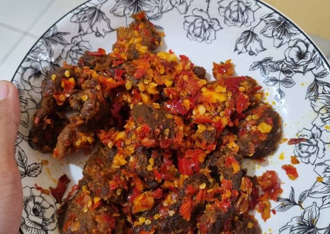 Resep Dendeng Balado Lvl 2 Oleh Kartika Merliana Cookpad