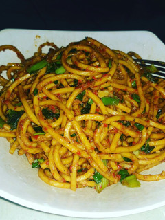 Foto resep Mie lidi (Mie goreng / Mie gomak)