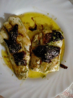 Una foto de Merluza a la salsa verde