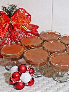 Foto de Mousse de chocolate caseira