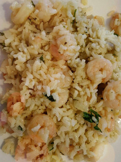 Una foto de Arroz con Camarones