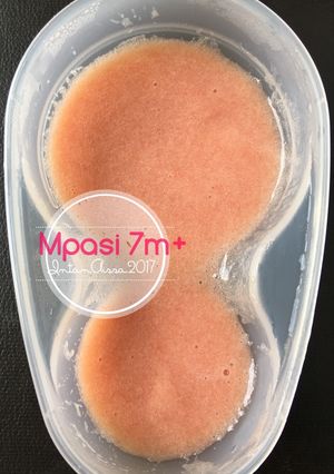 Foto resep Mpasi 7m+ Puree Guava-Banana-Baby orange