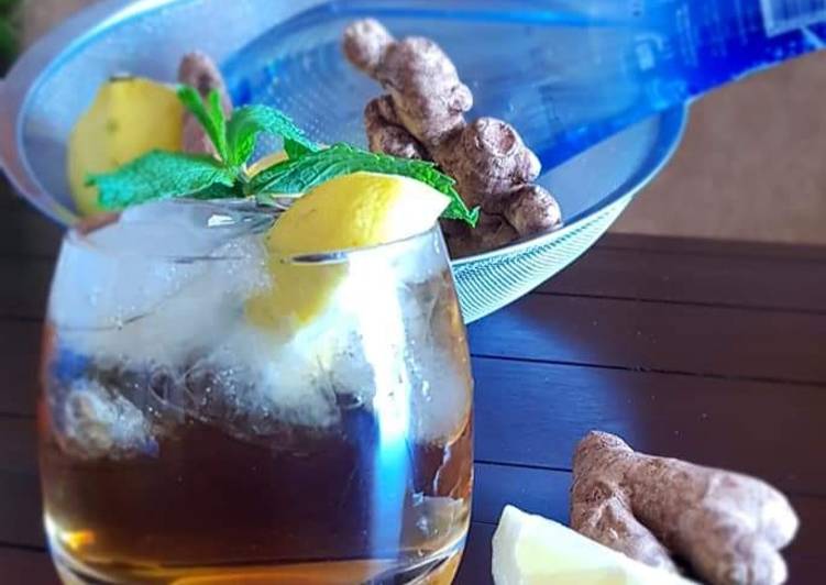 How to Make Super Quick Homemade Ginger Ale