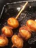 Brochetas de papitas