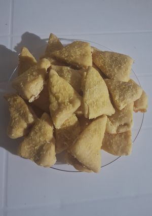Una foto de Scones faciles con sabor a queso