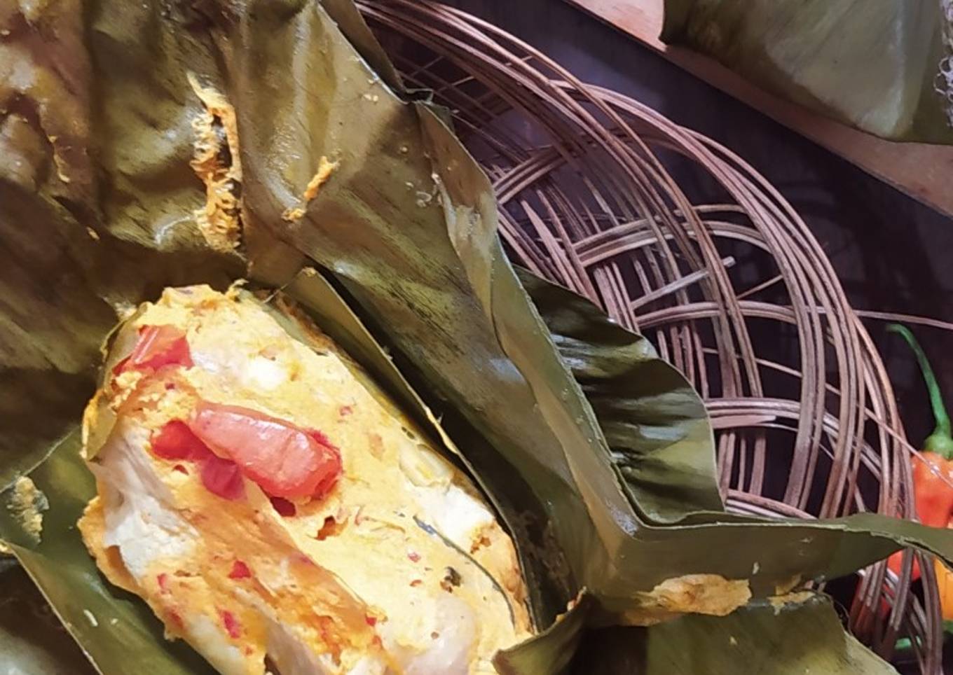 Botok Ayam Tahu