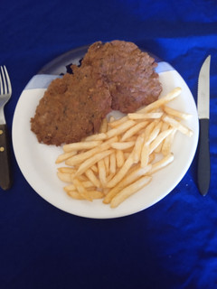 Una foto de Milanesas de picada de cerdo