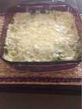 Brócoli gratinado en microondas