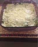 Brócoli gratinado en microondas