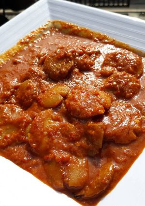 Foto resep Semur Jengkol Pedas