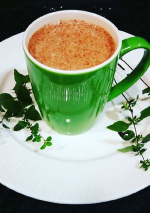 Foto principal de Batido de semillas chía y cacao puro en desayuno