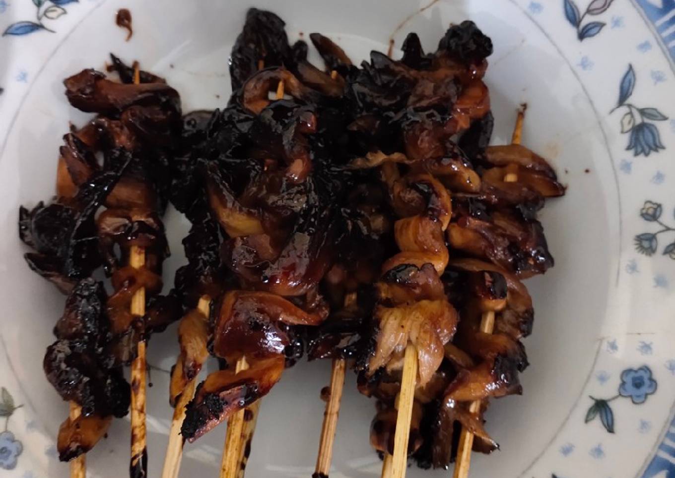 Sate jamur teflon