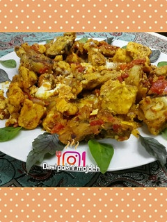 عکسی از دستور واویشکای مرغ