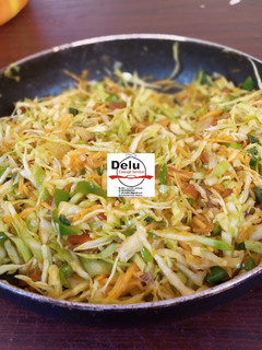 A picture of Spring rolls filling.