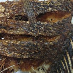Fried fish A picture of Fried fish.