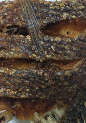 A picture of Fried fish.