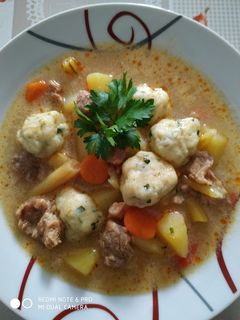 Temesvári, petrezselymes gombóc leves recept fotója