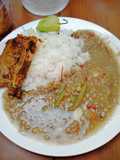 Lentejas, Arroz & Chuleta de Res
