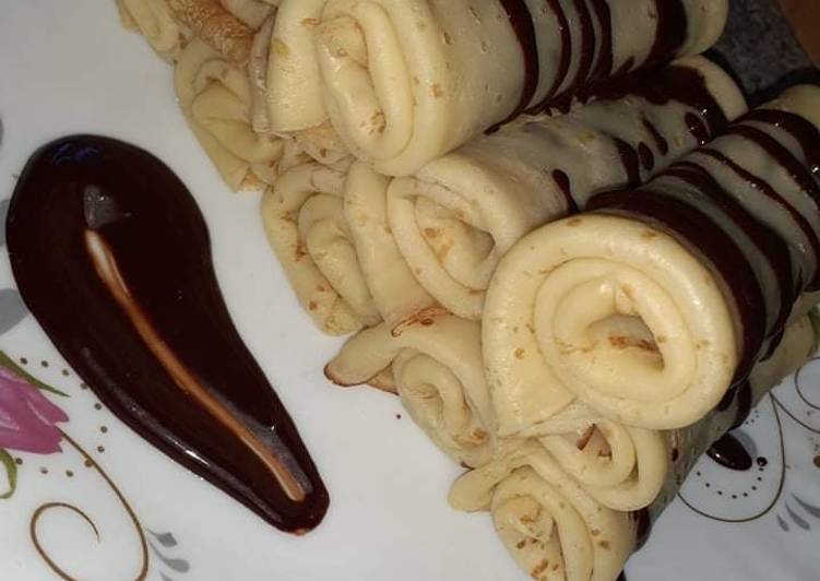 La Recette Pas à Pas Crêpes aux chocolats