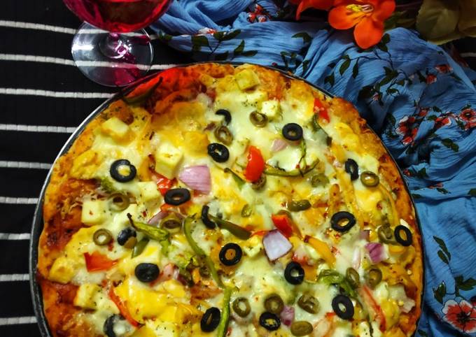 Cheese Burst Veg Pizza