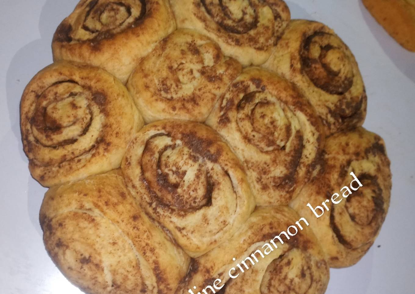 Sardine cinnamon bread rolls